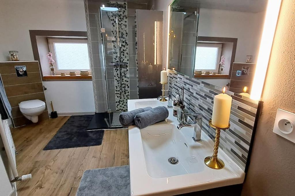 Gite Spa "La Foret Argentee" Proche Gerardmer Laveline-du-Houx ภายนอก รูปภาพ