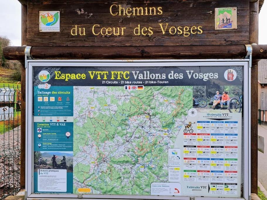 Gite Spa "La Foret Argentee" Proche Gerardmer Laveline-du-Houx ภายนอก รูปภาพ