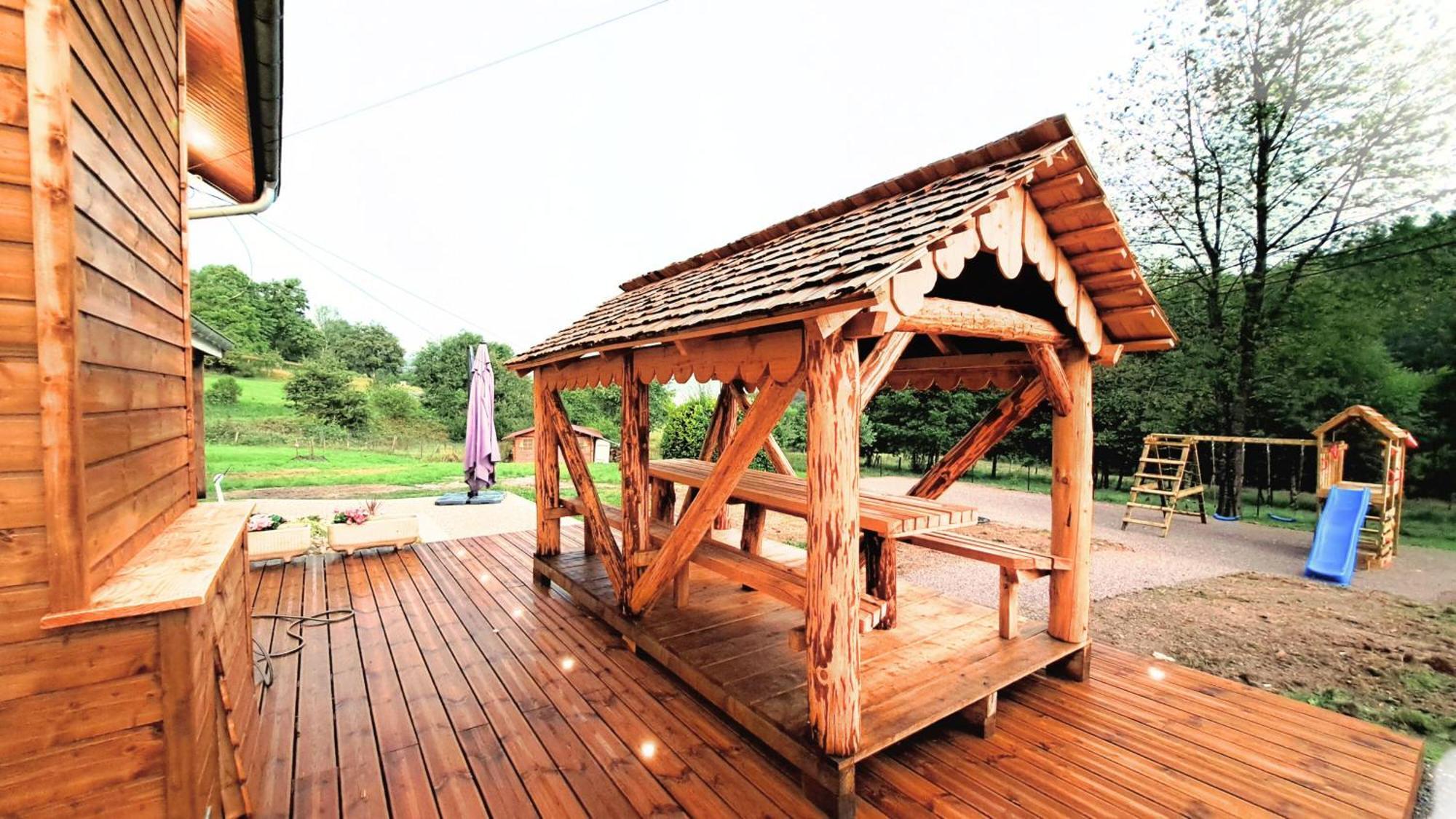 Gite Spa "La Foret Argentee" Proche Gerardmer Laveline-du-Houx ภายนอก รูปภาพ